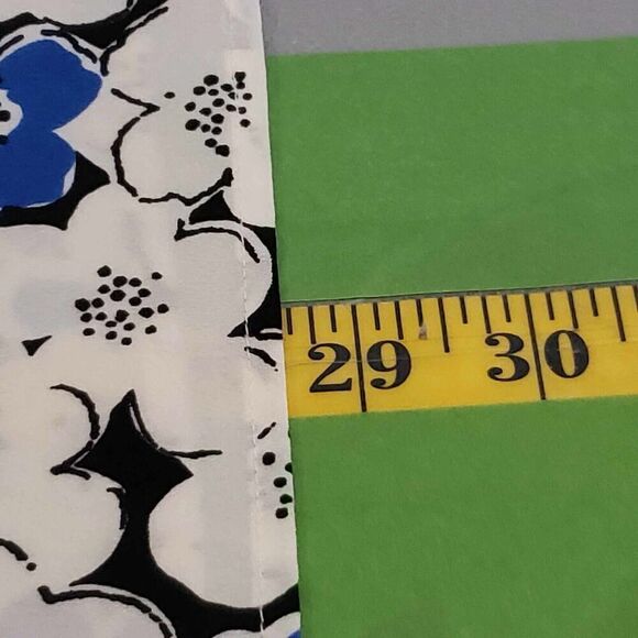 Talbots Shirt Tunic Top Blue Women’s Plus Size 1X Floral Long Sleeve - Picture 10 of 11